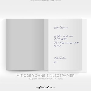 Carte de félicitations de confirmation « Cœur » | Carte pliante ou carte postale image 5