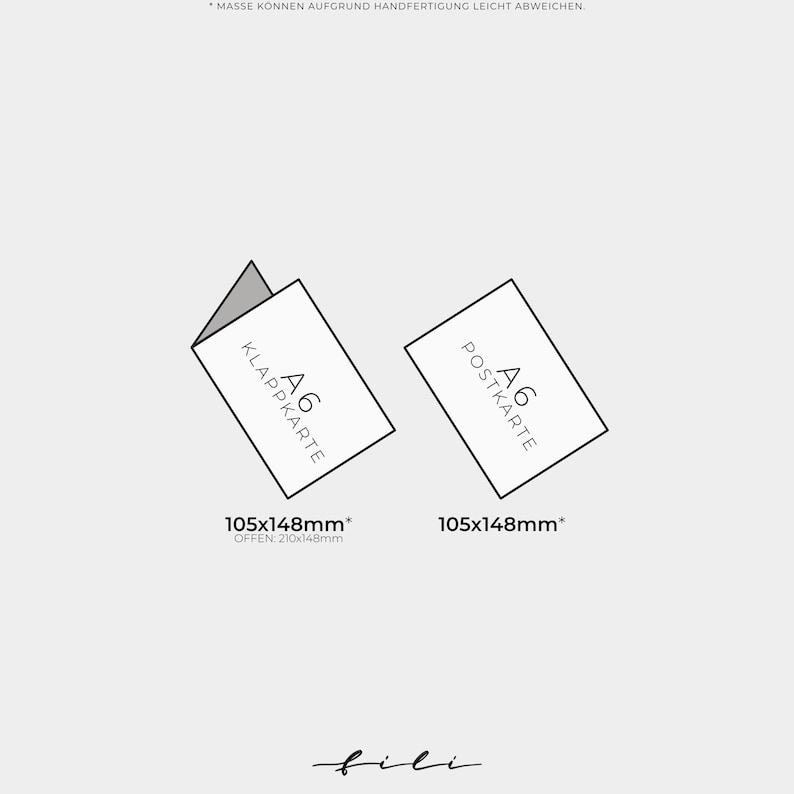 Carte de félicitations de confirmation « Cœur » | Carte pliante ou carte postale image 4