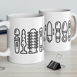 Funny Gifts for Women Personalised Dildo Mug Dildo Gifts Sex Toy Mug Hen  Party Mug Hen Party Gifts Adult Mug for Friend 