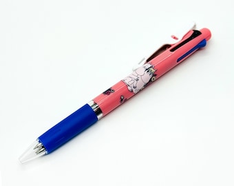 Moomin Jetstream Uni 3-Colors Ballpoint Pen 0.5mm | Made in Japan, Moomin Character Stationery