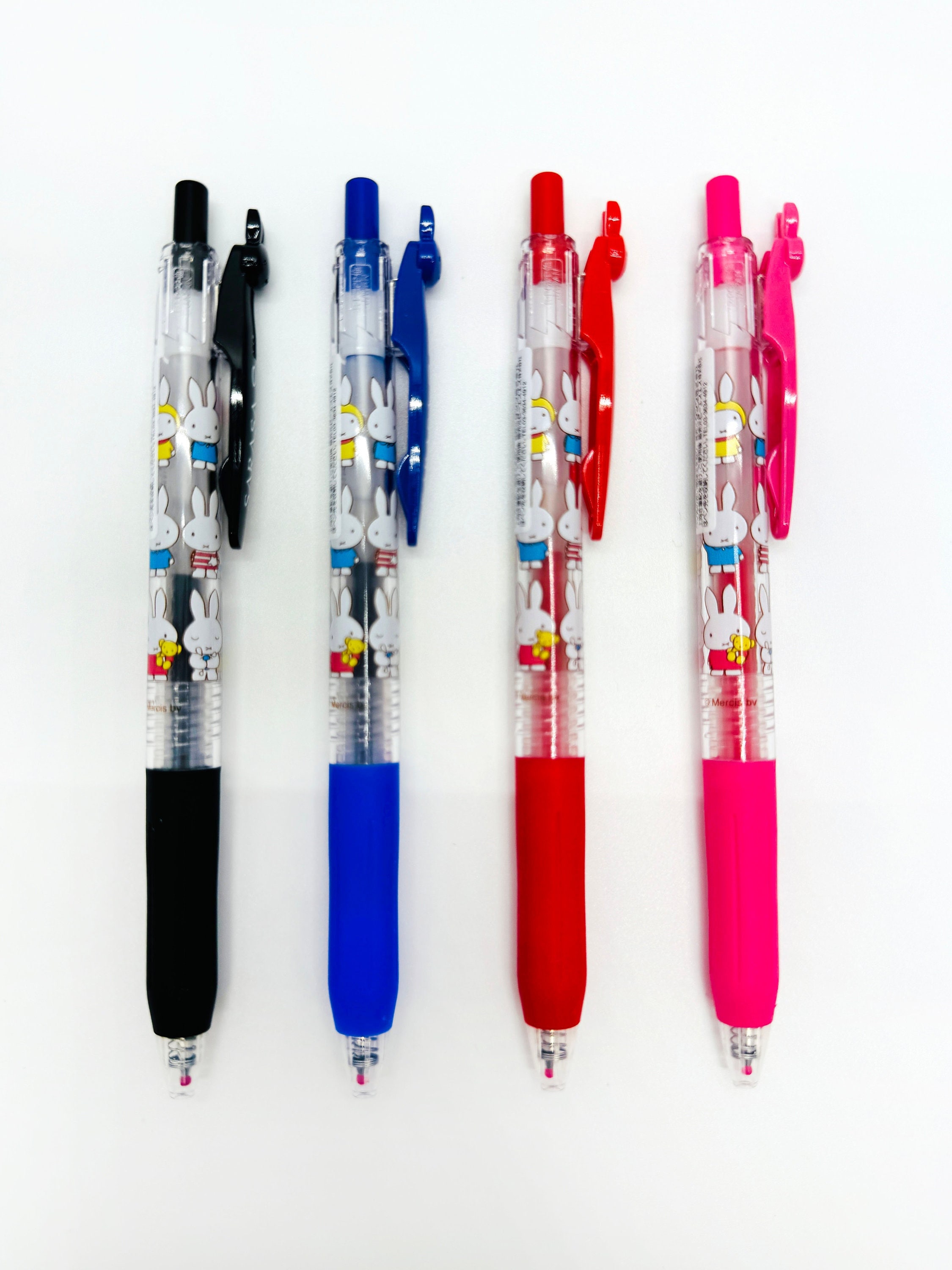 Miffy X Sarasa Collaboration 0.4mm Gel Pen, Japanese Stationery - Etsy