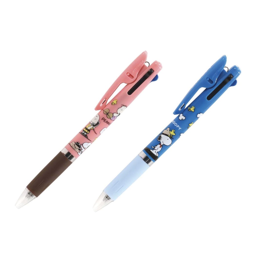 Snoopy Peanuts 3-way Ballpoint Pen (0.5mm), Uni Jetstream | Made in ...