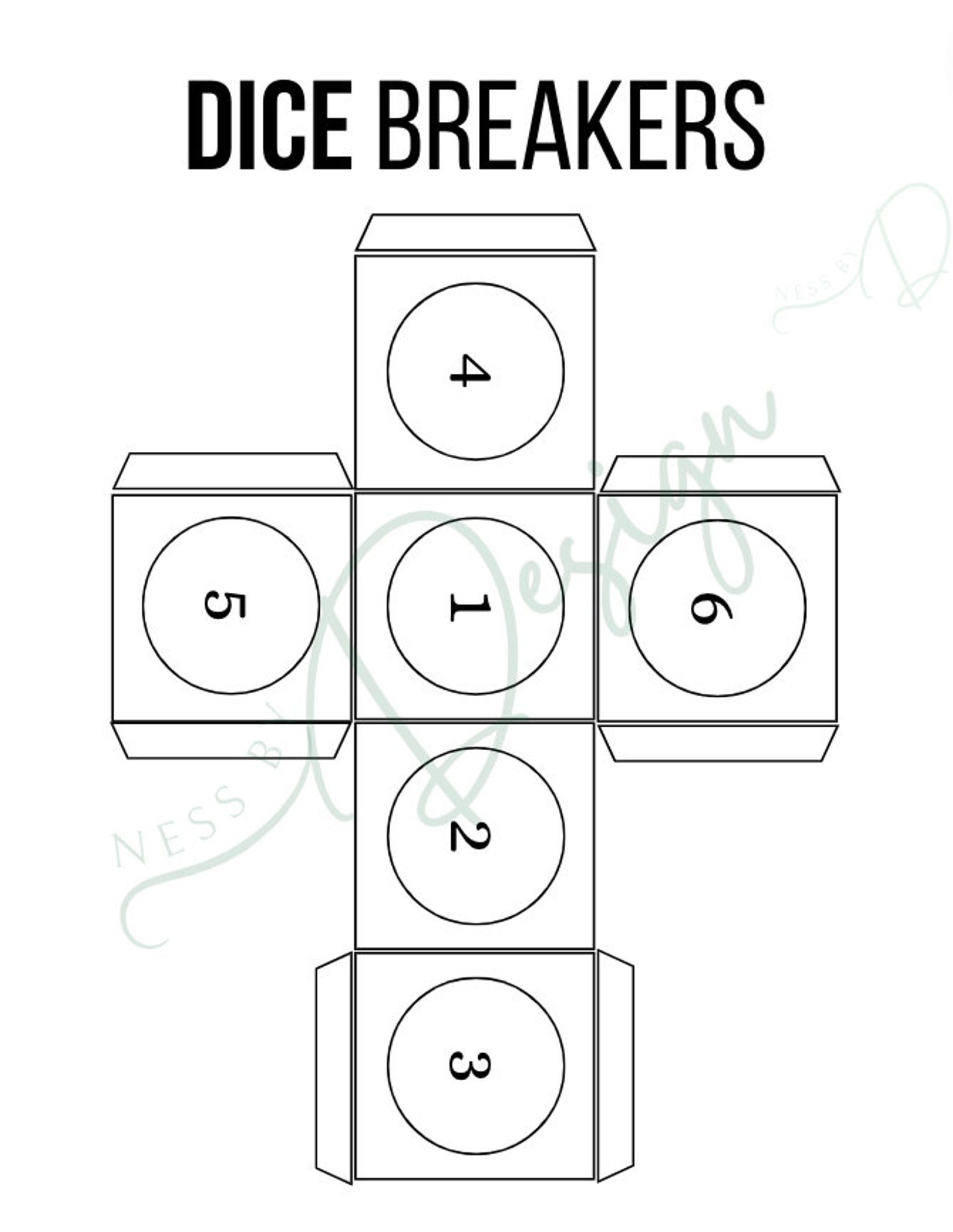 Fun Dice Icebreaker Activity Customizable Etsy Canada