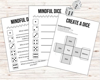 Mindfulness Game for Students Printable and Customizable