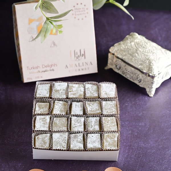 Amalina Gourmet 100% All Natural Premium Turkish Delights - حلقوم