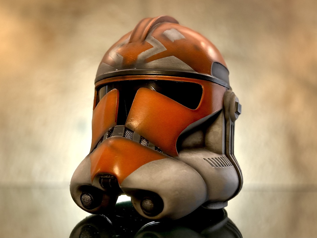 332nd Clone Helmet Ahsoka Clone Helmet 332nd Clone Trooper Etsy