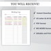 Reading Log Planner Reading Tracker Printable Reading - Etsy