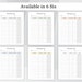 Reading Log Planner Reading Tracker Printable Reading - Etsy