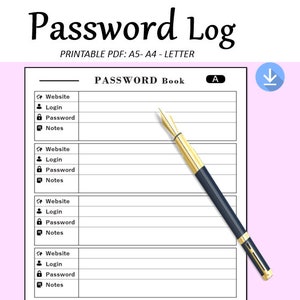 1234567890.: Internet password logbook organizer - With alphabetical  tabbed pages - Vault to keep your personal data safe (username and  password) - Format 6x9 in. - 110 pages - Soft cover: SafeDigital, Editions:  9798663270588: : Books