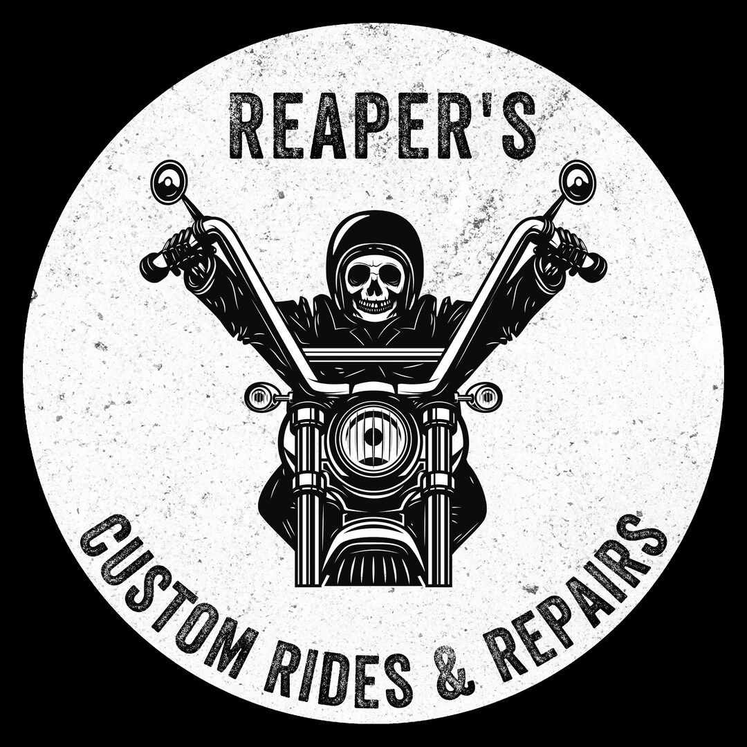 Reaper's Custom Rides GBMC Sticker - Etsy