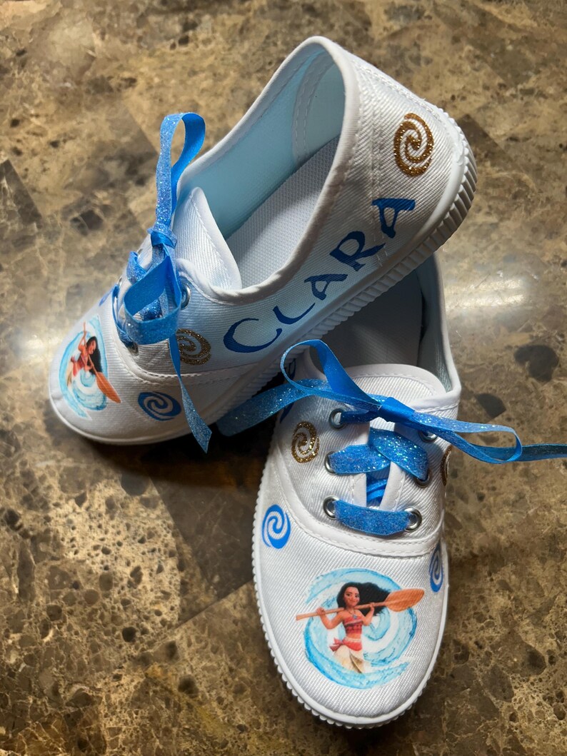 Zapatos personalizados Moana Older / zapatillas / personalizadas / imagen 2