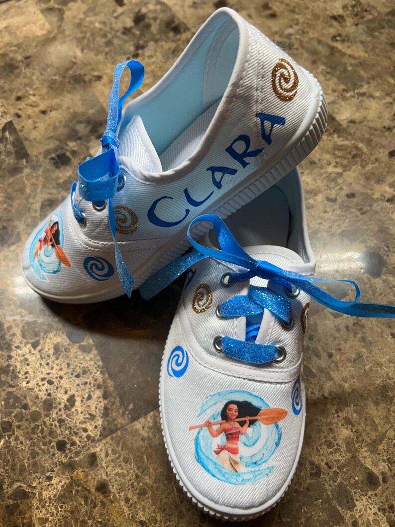 Zapatos personalizados Moana Older / zapatillas / personalizadas / imagen 4