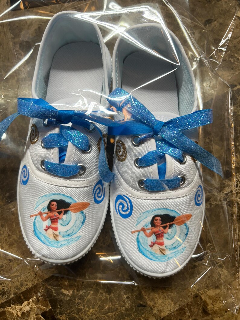 Zapatos personalizados Moana Older / zapatillas / personalizadas / imagen 3