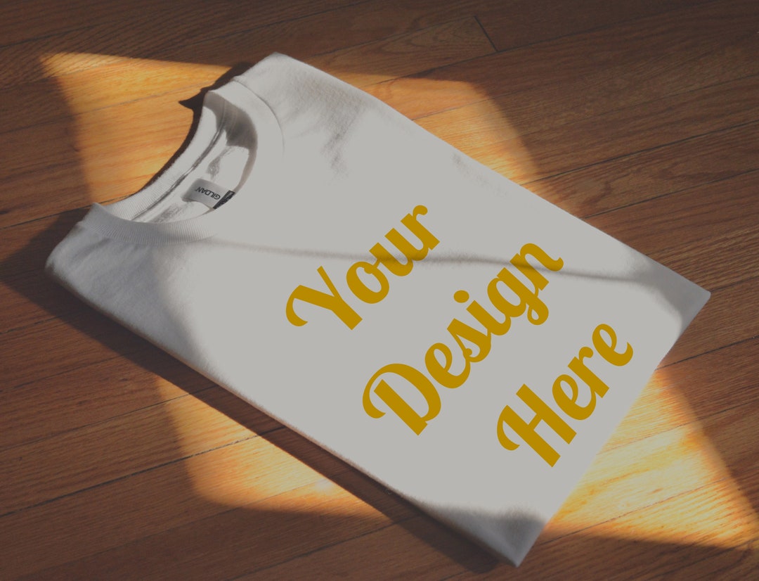 Gildan 2000 Mock-up Unisex Beautiful Lighting Golden Hour - Etsy