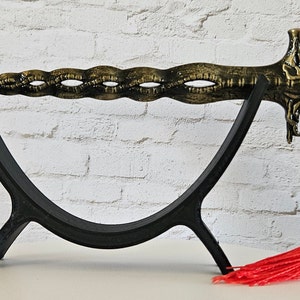 Miniature Metal Replica Sword - Sacred Relic Sword from Elden Ring - Great Sword