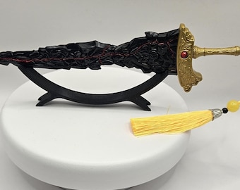 Miniature Metal Replica Sword – Maliketh’s Elden Replica