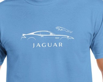 Jaguar XKR-S - Schweres unisex T-Shirt mit Rundhalsausschnitt