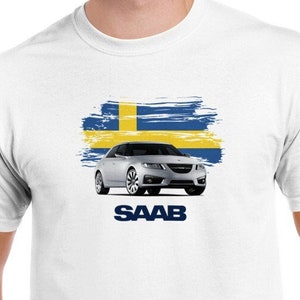 SAAB 9-5 NG heavyweight unisex crewneck t-shirt