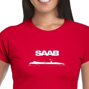 SAAB 900 convertible -Classic crewneck tee for her