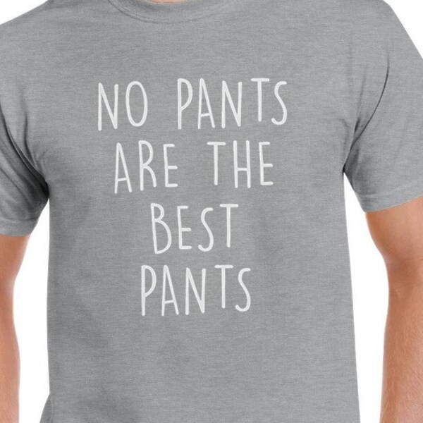 No pants are the best pants - Heavyweight unisex crewneck t-shirt