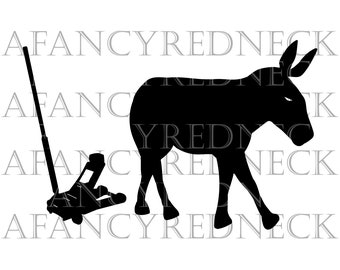Jack Ass svg png jpg dxf Digital Cut Files for Cricut, Silhouette