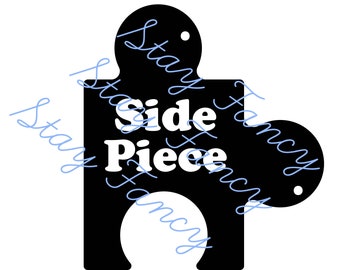 Side Piece svg png jpg dxf Digital Cut Files for Cricut, Silhouette