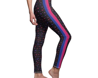 Bi Pride sterren en strepen, Pride, Bi Flag, damesleggings
