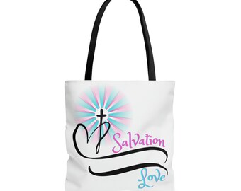 Redding in de liefde AOP Tote Bag