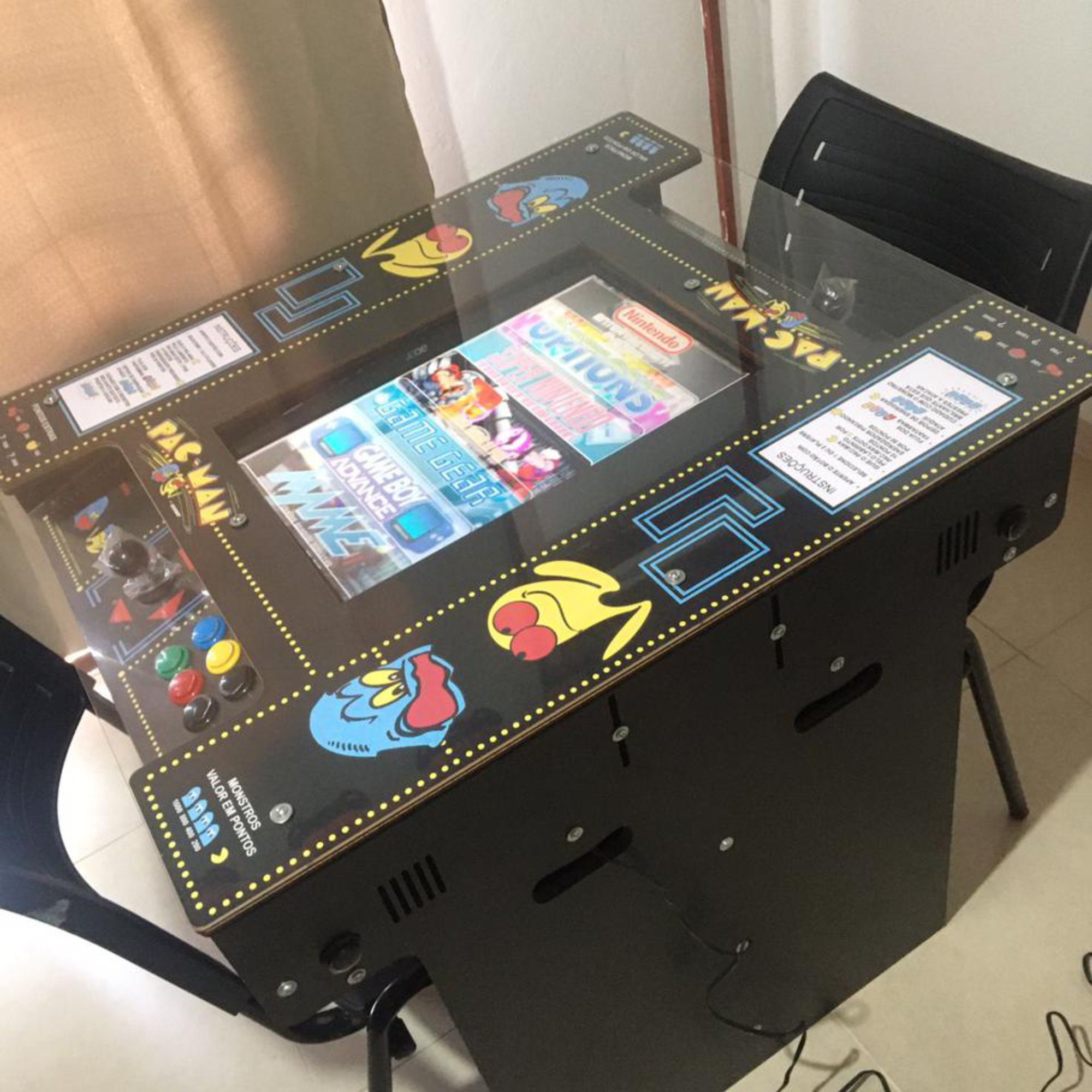 Arcade Cocktail Table Machine Lasercut Files 6 and 3mm, Pdf