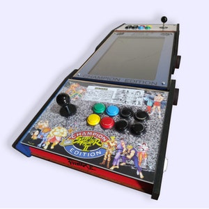 Arcade 3 in 1 , Cocktail Table Machine and pinball, lasercut files 3mm, pdf and eps plans, ISO 32GB raspberry pi 3b+ included
