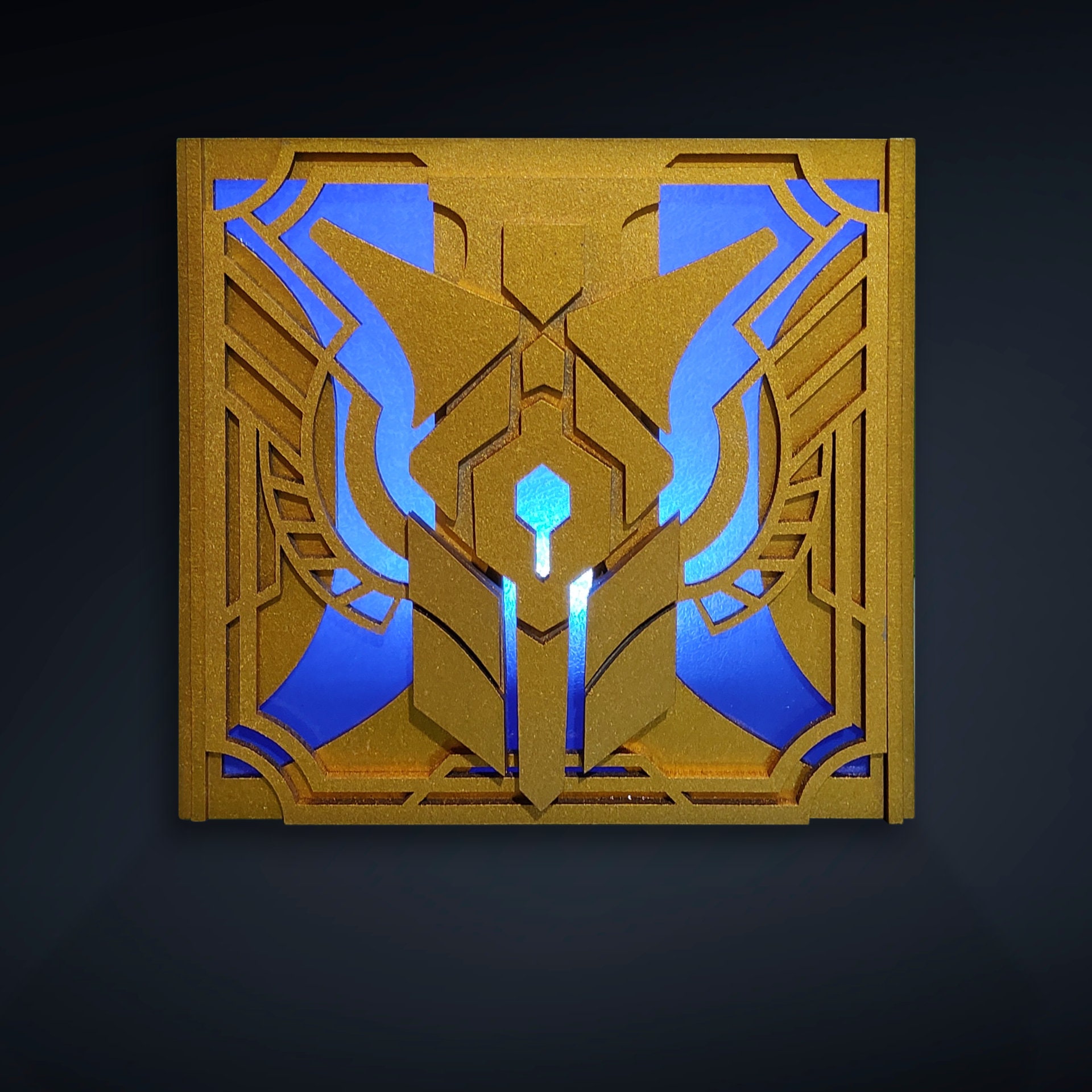 Hextech Chest Lamp - Laser Cut Project #DIY, Perfect for Gamers ...