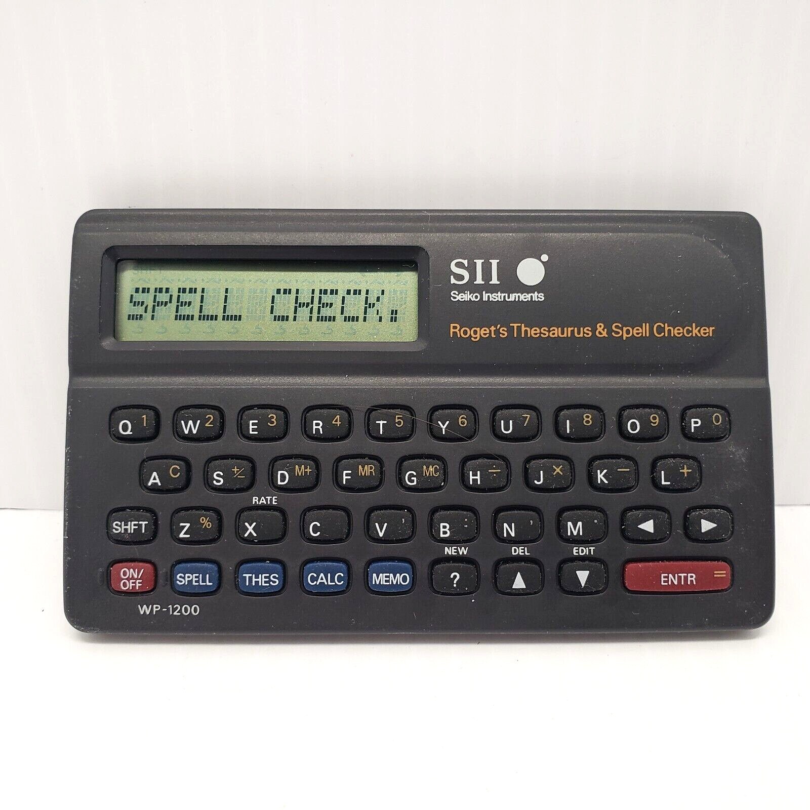 Vintage Seiko Instruments Roget's Thesaurus and Spell Checker Pocket