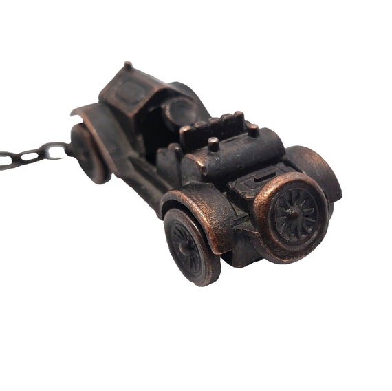 1913 Stutz Bearcat 2" Keychain Antique Bronze Mad… - image 5