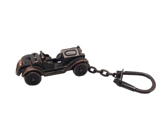 1913 Stutz Bearcat 2" Keychain Antique Bronze Mad… - image 1