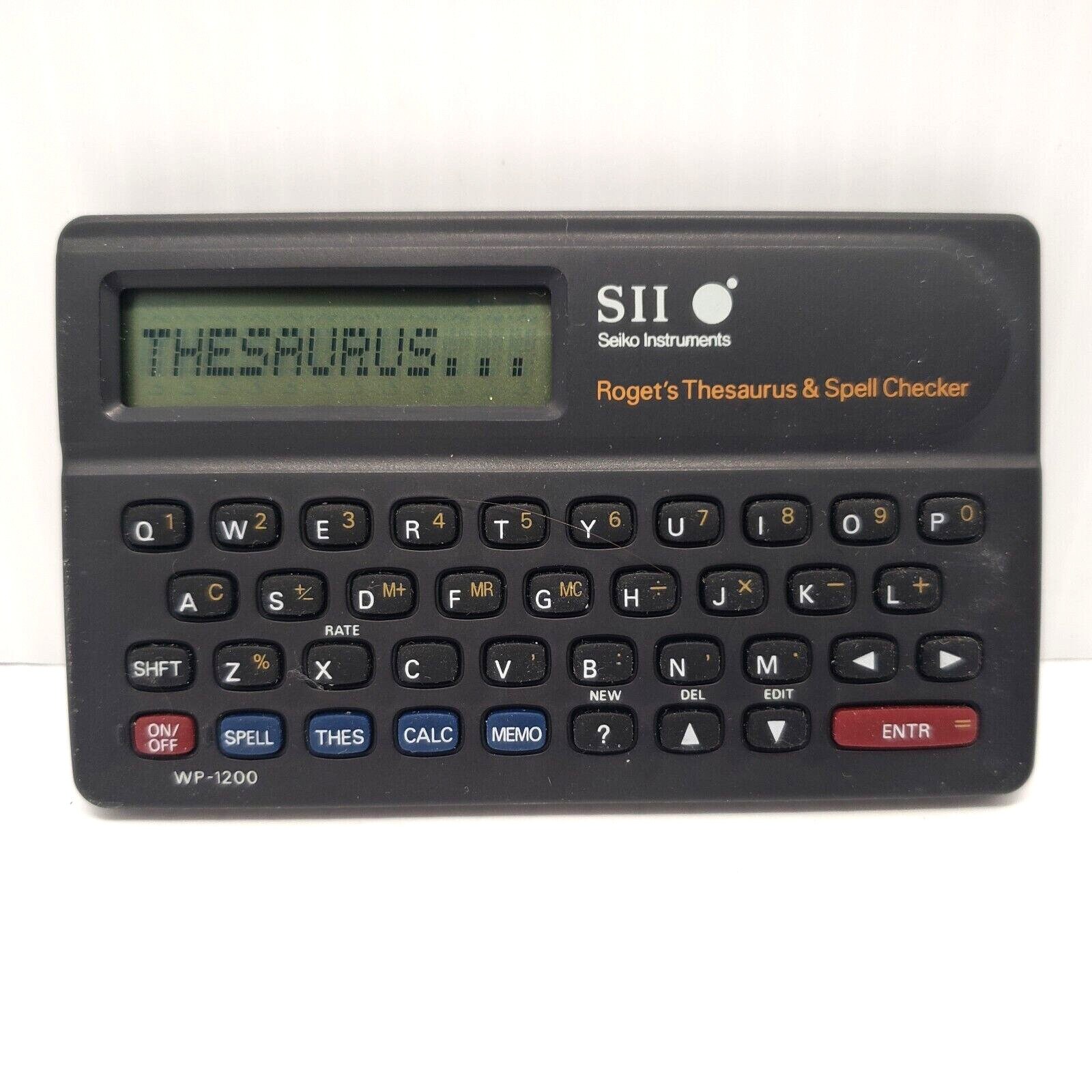 Vintage Seiko Instruments Roget's Thesaurus and Spell Checker Pocket