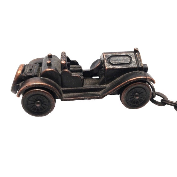 1913 Stutz Bearcat 2" Keychain Antique Bronze Mad… - image 2