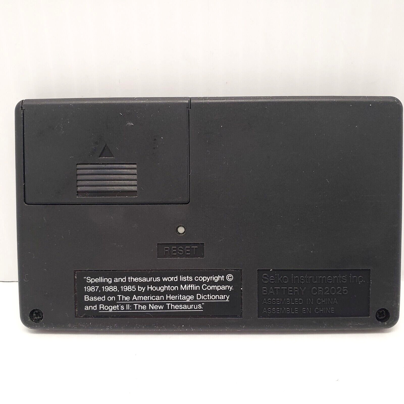 Vintage Seiko Instruments Roget's Thesaurus and Spell Checker Pocket