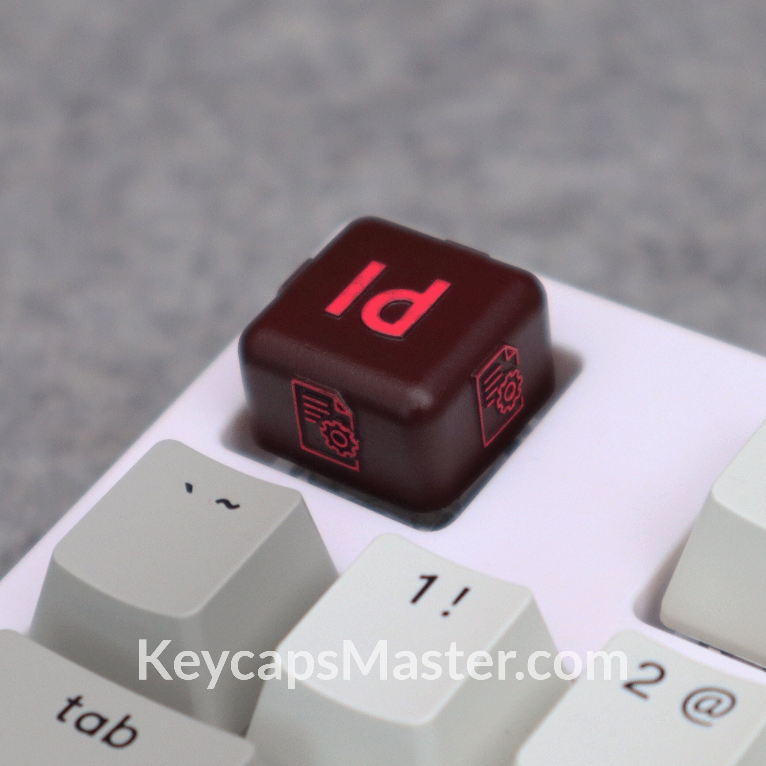Adobe Indesign Artisan Keycap, Custom Keycap, Resin Keycap, Cherry MX ...