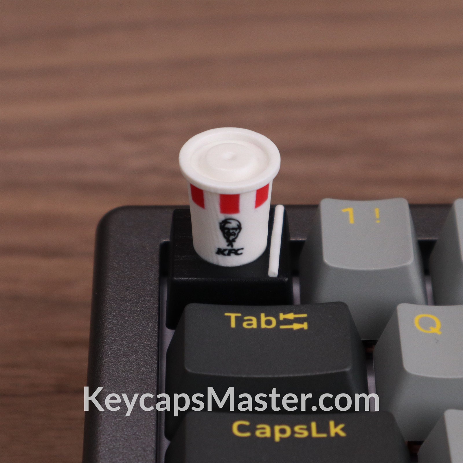Large Cup Artisan Keycap, Custom Keycap, Resin Keycap, Cherry MX ...