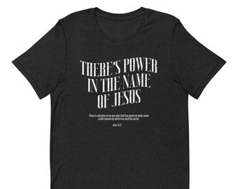 T-shirt chrétien, tee-shirt basé sur la foi, T-shirt en vers bibliques, chrétien, vêtements tendance, vêtements tendance, vêtements esthétiques, vêtements chrétiens