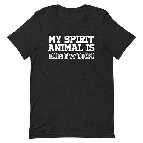 Mon animal spirituel est la teigne, chemise drôle, chemise offensive, chemise mème, chemise sarcastique, chemise ironique, chemise étrangement spécifique, tee-shirt de déclaration