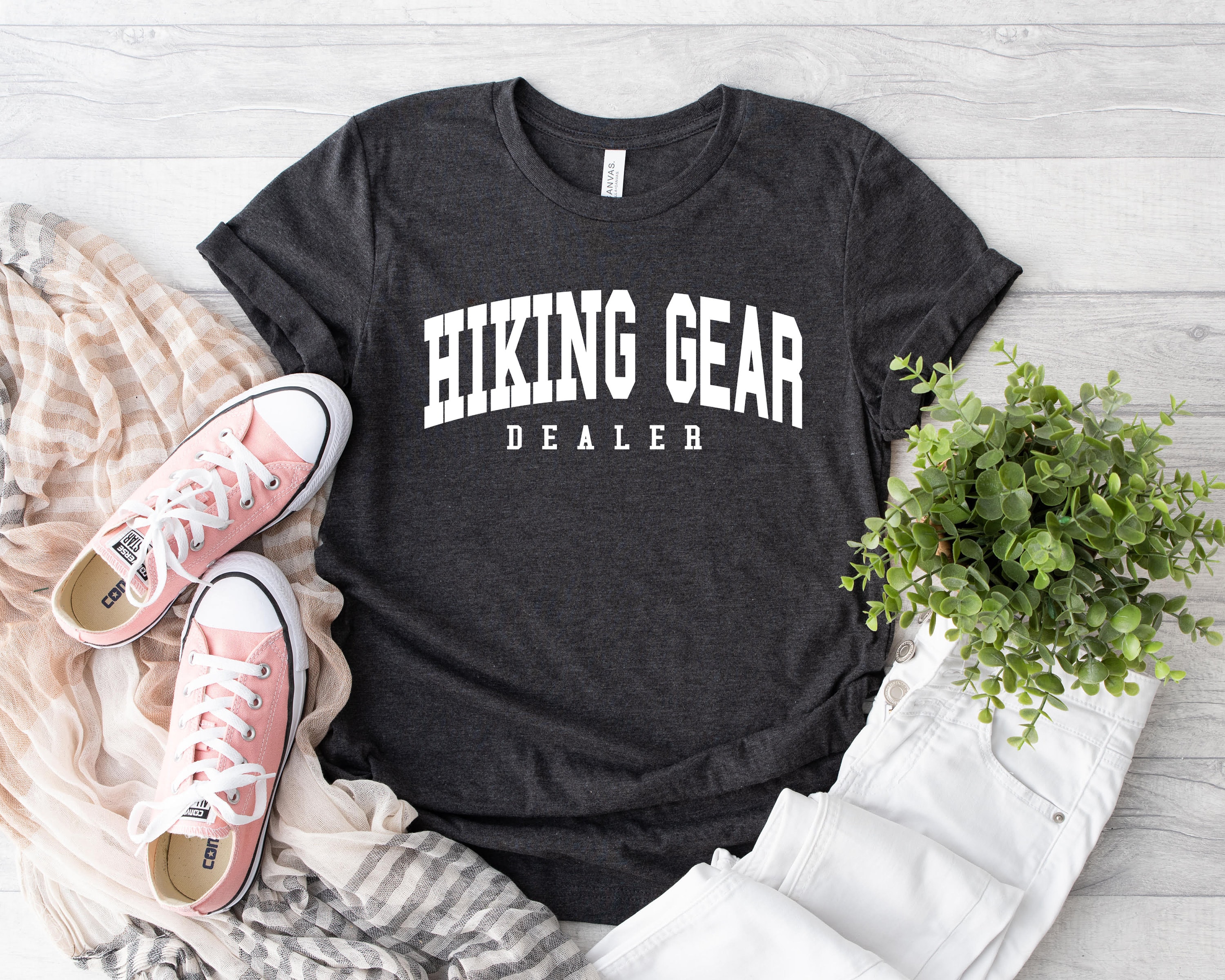 Hiking Gear Dealer Shirt, Hiking Crewneck, Rock Climbing Shirt, Hiker ...