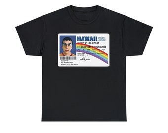 Funny Meme TShirt - Mclovin from Superbad T-Shirt For Men, McLovin Drivers Women Shirt, Joke Tee, McLovin Shirt For Kids, Unisex Mclovin ID