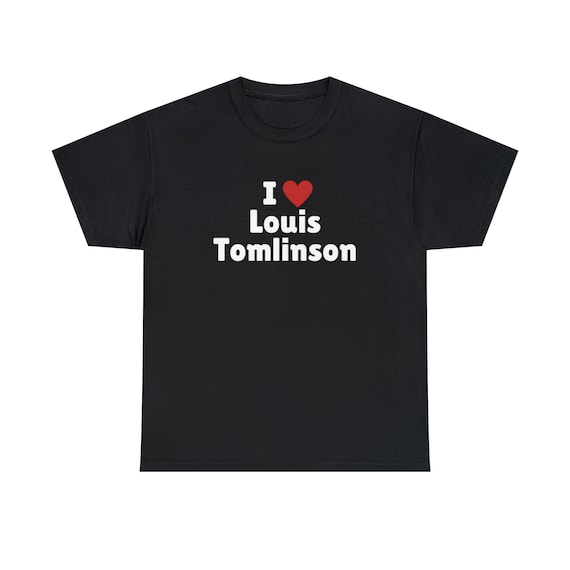 I Love Louis Tomlinson T-shirt I Heart Louis Tomlinson Tee 