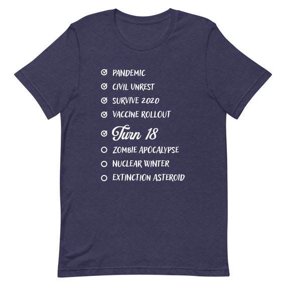 Pandemic birthday cheap t shirts