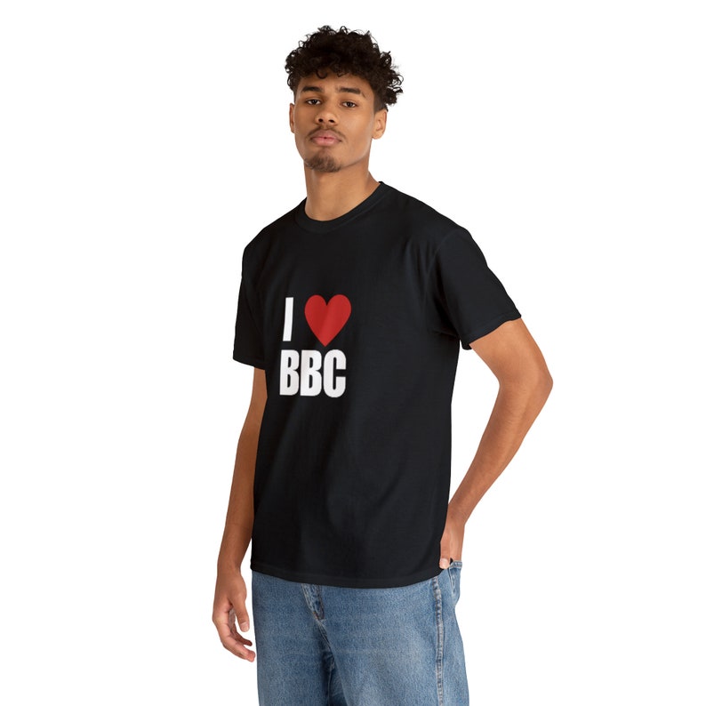 I Love BBC Tshirt I Heart BBC Tee Shirt Etsy