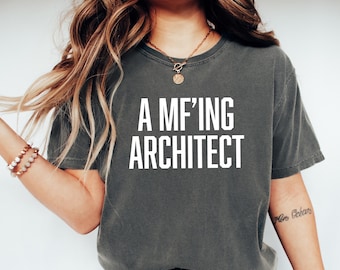 Une chemise d'architecte Mf'ing, j'aime une chemise d'architecte, une chemise de sculpture, une chemise d'architecte paysagiste, une chemise d'architecte préférée, un cadeau pour architecte