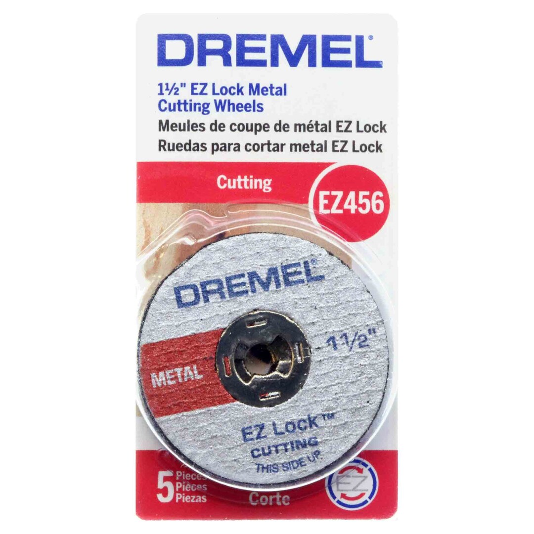 Dremel EZ456 EZ Lock Cutoff Wheels Cuts Metal 5pc Etsy