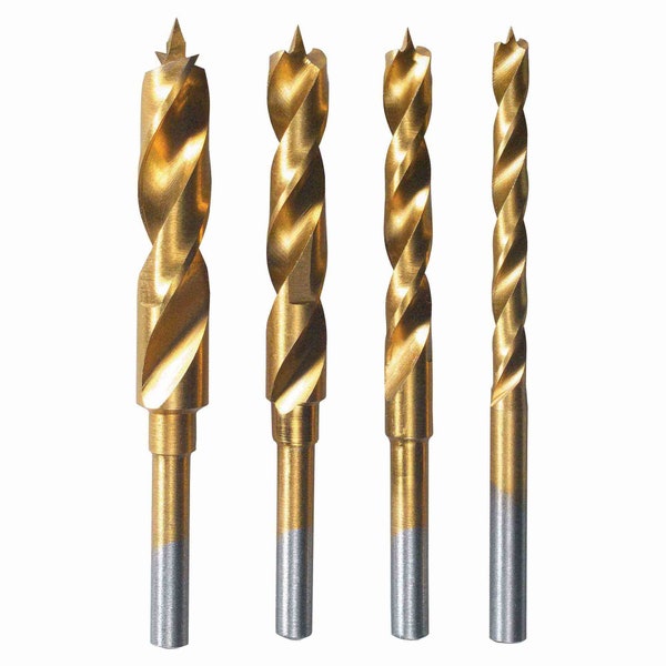 Dremel 631 -Brad Point Drill Bit Set - 4pc