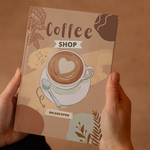 Coffee Shop Poster A3 Size PDF